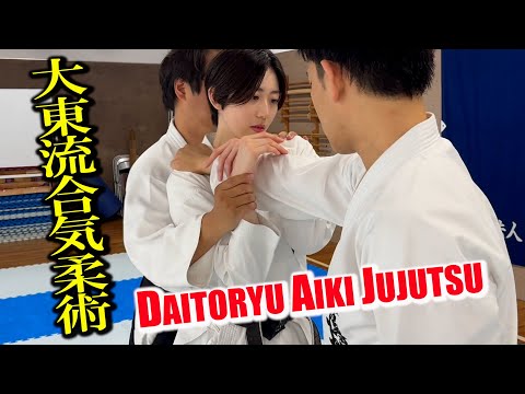 Touch or not touch? A karate woman gets close to the secrets of Daito-ryu Aikijujutsu!