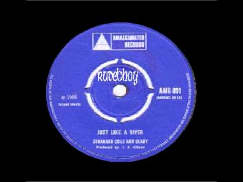 STRANGER COLE AND GLADDY   just like a river  Amalgamated  AMG801A  1968