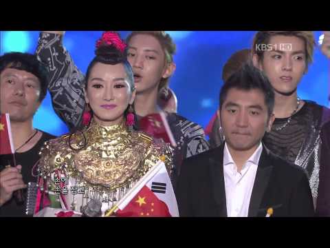 120902 14th Korea-China Music Festival All Artists  Ending [SNSD EXO]