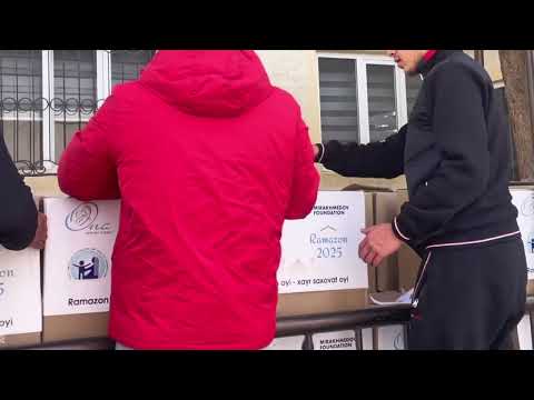 300 комплектов продуктов питания к Рамадану, Наманган