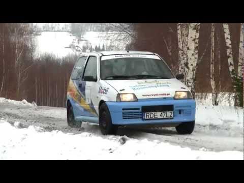 Tomasz PAWEŁEK / Mateusz KISIELEWICZ Fiat CC - Zimowy Wyścig "Bukowa" 2012-02-19