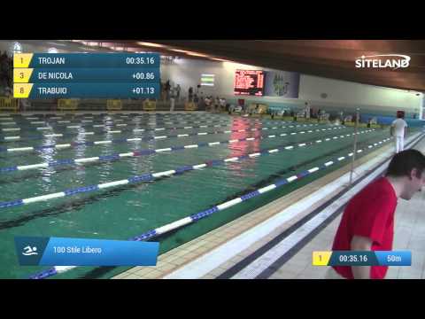 Serie 4 dei 100 Stile Libero  Assoluti Maschi Master - Campionati Regionali Master 2015 VENETO e FR