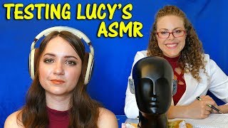 Real Time Top 10 ASMR Tingles Test on Lucy by Doctor Slumberland Roleplay