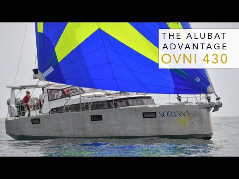 Tour the New Ovni 430 Aluminum Sailboat