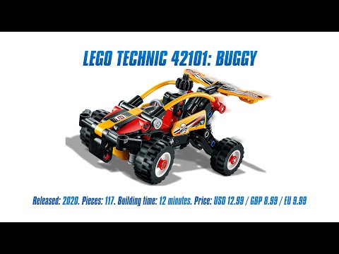 LEGO Technic 42101: Buggy: Speed Build & Review [4K]
