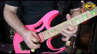 Video thumbnail for Steve Vai 1989 IBANEZ JEM 777SK Demonstration at World Guitars - Marshall JCM800 2203 by Rob Chapman