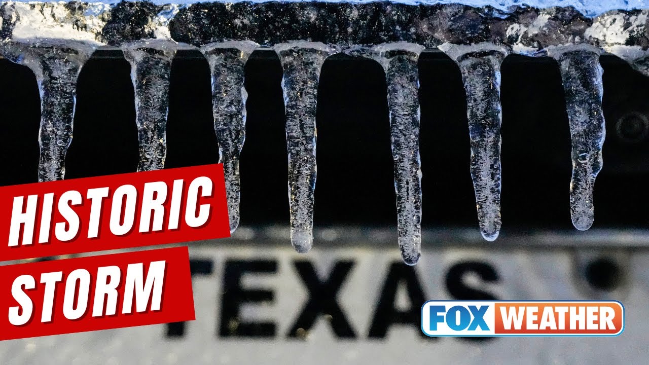 Houston Area Walloped By Snow From Historic Winter Storm