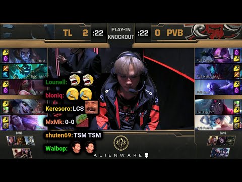 TL vs PVB - Game 3 | 2019 MSI Play-In Knockout | Twitch VOD with Chat