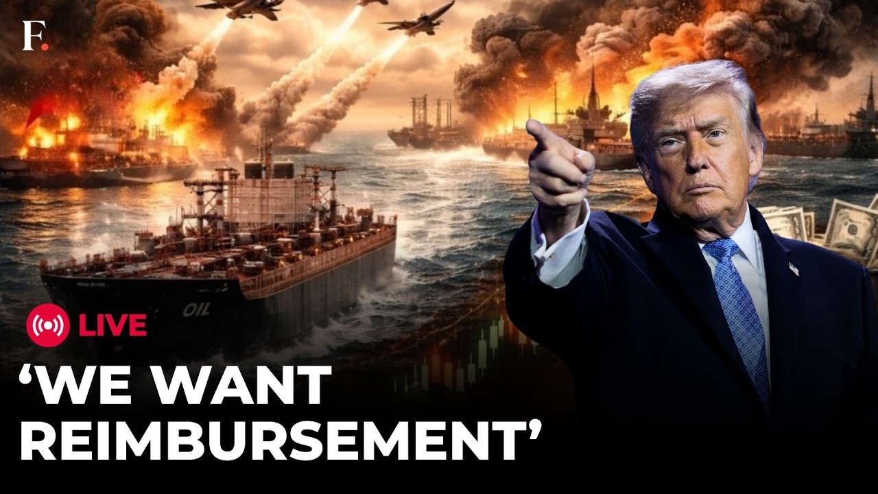 Trump LIVE: Trump Seeks 'Reimbursement' For Protecting Strait of Hormuz, Asks Gulf Nation to Pay