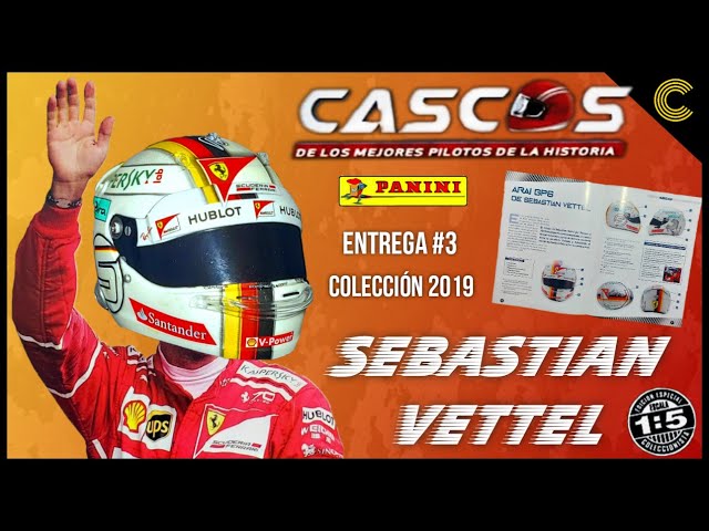 Vídeo relacionado con OPO 10 - Casco de Fórmula 1 Compatible con Ferrari F1: Sebastian Vettel 2017 - Escala 1/5 Spark - CAS79