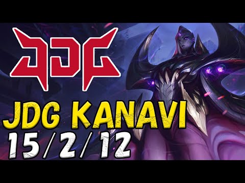 JDG Kanavi ベル＝ヴェス(Bel'Veth) VS グレイブス(Graves) JG patch 12.18 KR RANK