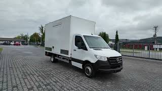 Mercedes-Benz SPRINTER / KONTENER - 4,3 M / WINDA DHOLLANDIA - 750 KG / BLIŹNI box truck < 3.5t | Image 4 - Autoline