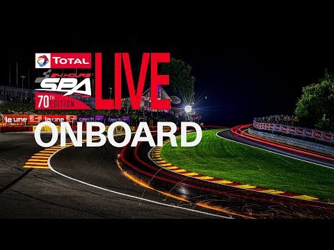 LIVE ONBOARD - HONDA CAR 30 - The Total 24 Hours Spa 2018