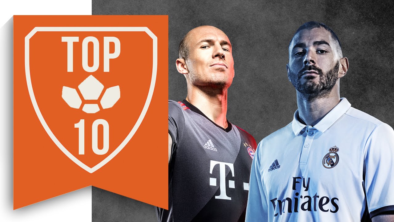 Top 10 Best Kits of the 2016/17 Season