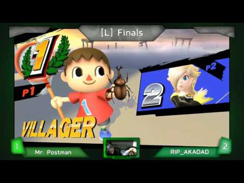 Mr. Postman (Villager) vs. RIP_AKADAD (RosaLuma) [Loser's Finals] - Smash Sunday @ eBash