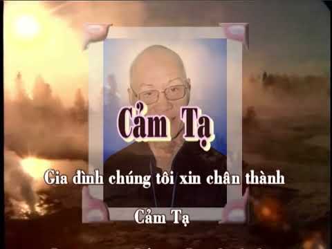 LỄ TANG ÔNG NGUYỄN THÀNH TRAI