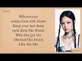 JENNIE Like Jennie Easy Lyrics