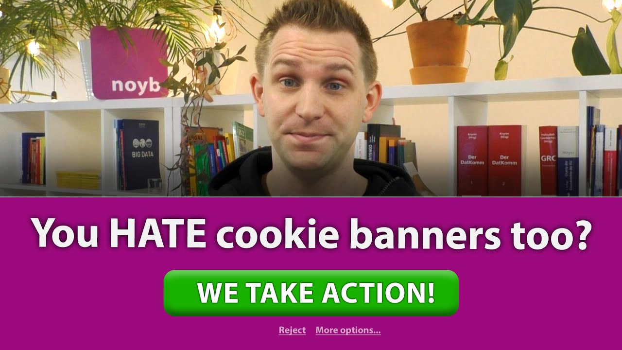 noyb issues "WeComply!" GDPR complaints on Cookie Banners