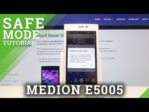 How to Activate Safe Mode in MEDION E5005 - Troubleshooting Module