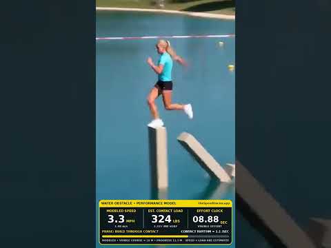 ONE MISSTEP = A SWIM 😳 | Water Obstacle Speed Breakdown