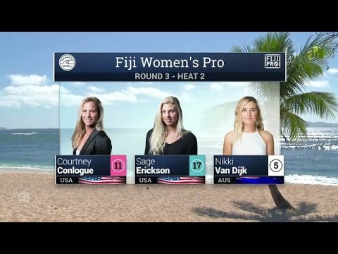 2016 Fiji Women's Pro: Round Three, Heat 2 Video