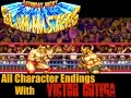 Saturday Night Slam Masters Arcade All Character Endings W Victor Ortega
