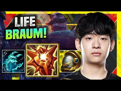 LEARN HOW TO PLAY BRAUM SUPPORT LIKE A PRO! - GEN Life Plays Braum Support vs Leona! | Season 11
