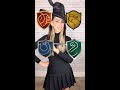 HOGWARTS HOUSES AS OUTFITS #shorts #harrypotter