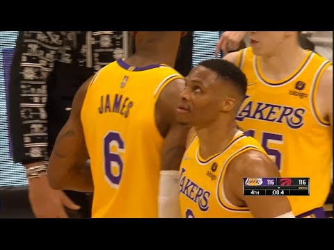 WILDEST GAME! Final Minutes of Lakers vs Raptors! Overtime Thriller!