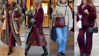 BEST WINTER OUTFITS IDEAS FOR SHOPPING 🇮🇹 MILAN DECEMBER FASHION INSPIRATION | ITALIAN STREET LOOKS