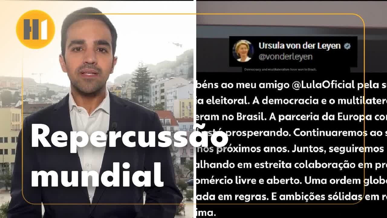  Líderes mundiais parabenizam Lula pela vitória no 2º turno das eleições brasileiras