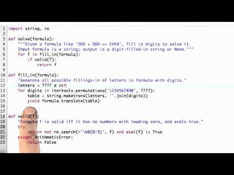 Welcome Design of Computer Programs