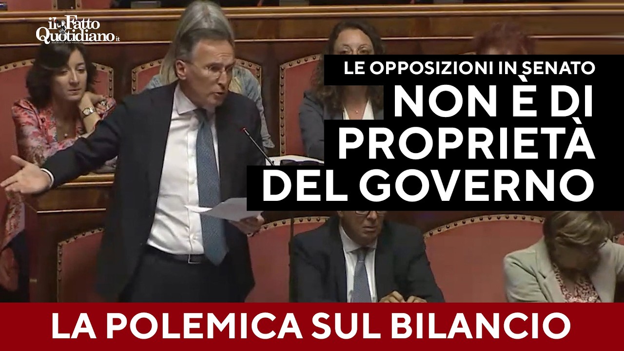 "Il bilancio non è proprietà del governo. Scostamenti per comprare armi, no a deleghe in bianco"
