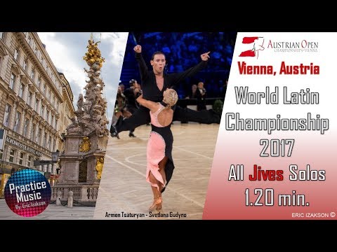 All Jive Solos Music from World Latin Championship 2017 / 6 Solos 1.20 min/