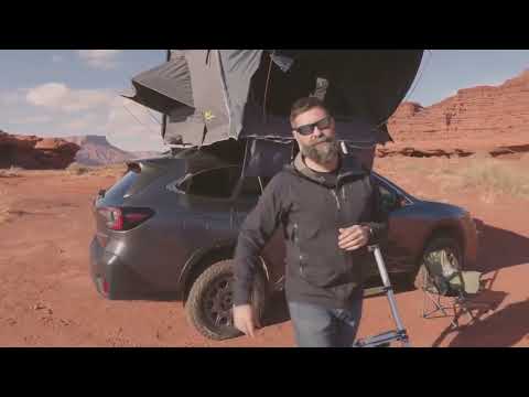 Nomad 1300 Hard Shell Rooftop Tent From Ironman at Hawkes Outdoors Texas, #ironman #rooftoptents