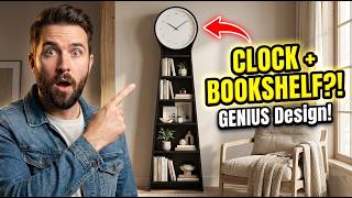 Ryoko Floor Clock Bookshelf Unboxing & Full Assembly | Step-by-Step DIY Guide