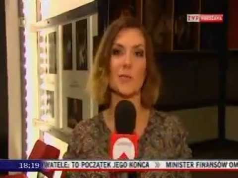 Narek Avetisyan's "Simulacrum" project in Warschau, covered by Polish TV