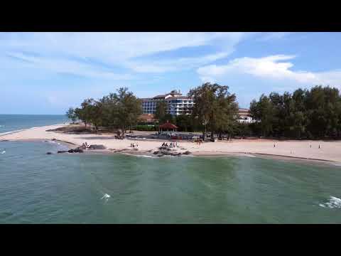 Praia da Tailândia vista de cima - Thailand beach seen from above