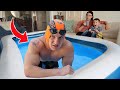 I did a triathlon in my house