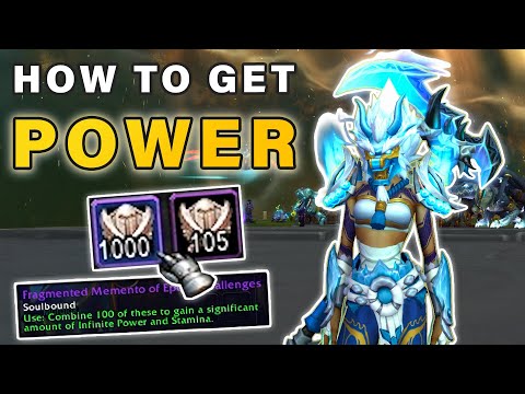 How to farm Infinite Power to get OVER POWERED Versatility and Health ► World of Warcraft