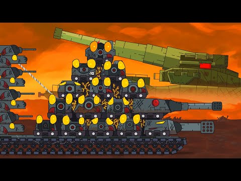 DORA'S BIG CALIBER! KV-54 ANARCHY! - Cartoons about tanks