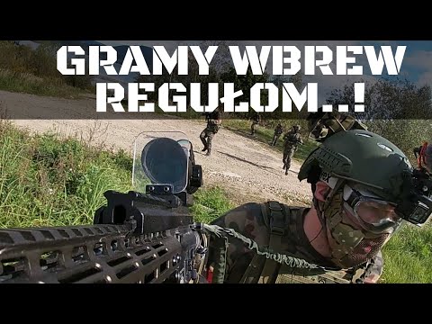 ZAGRALIŚMY WBREW REGUŁOM..! STRZELANKI ASG