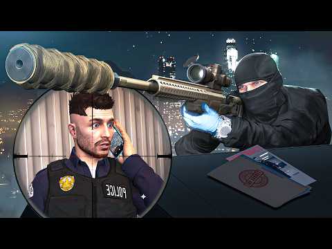 I Survived 100 Hours as a Realistic Stealthy Killer in GTA 5 RP