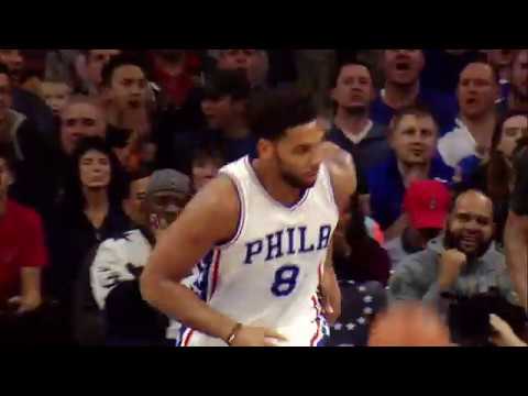 Jahlil Okafor Power His Way Into the Paint For the Dunk