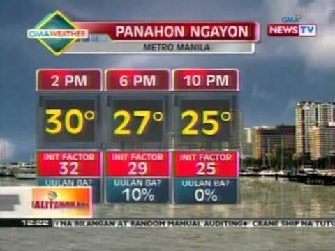 BT: GMA Weather Update as of 12:22 p.m. (Feb. 3, 2013)