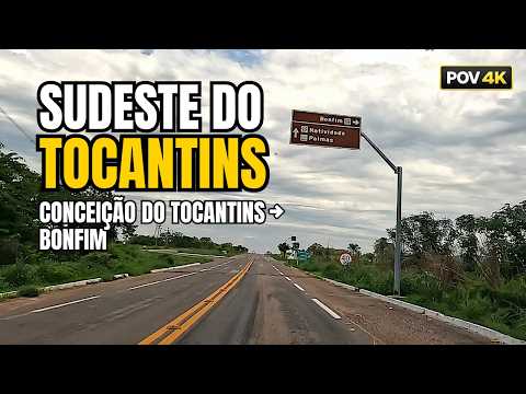 A Rota Desconhecida do Sudeste do Tocantins: De Conceição a Bonfim | 4K - BRASIL