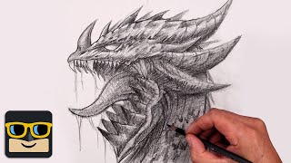 How To Draw a Dragon | Sketch Tutorial