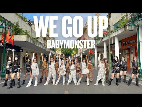 [KPop In Public] BABYMONSTER - 'WE GO UP' Dance Cover By BABY WARRIORS From Vietnam