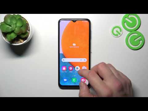 How to Enable/Disable Screen Locking Sounds on SAMSUNG Galaxy A23 - Configure Sound Settings