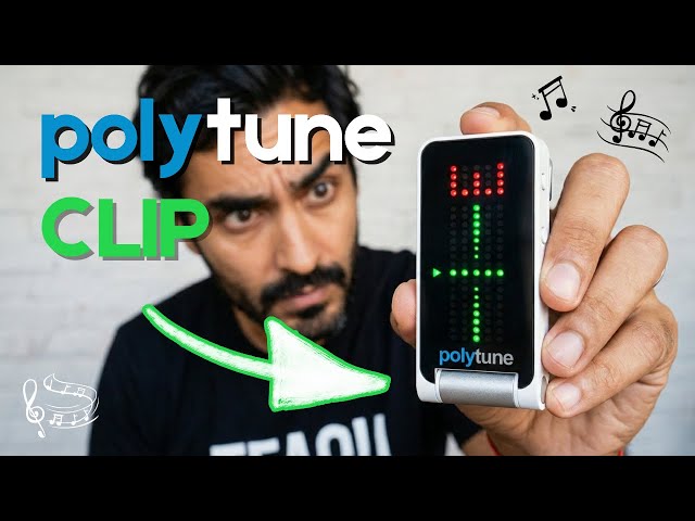 Vídeo relacionado con TC Electronic POLYTUNE CLIP BLACK Afinador de clip polifónico negro lustroso con afinación True Strobe